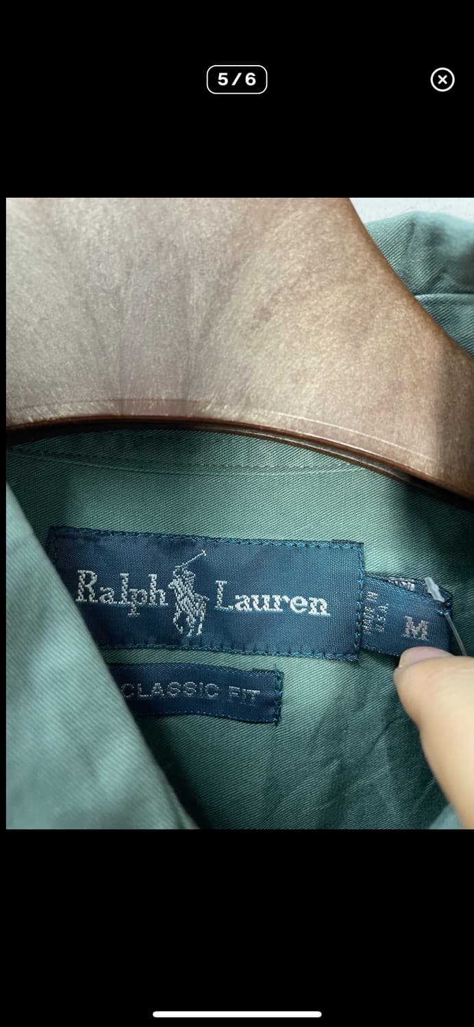 폴로랄프로렌 그린 포켓 셔츠 A2951 상품이미지5