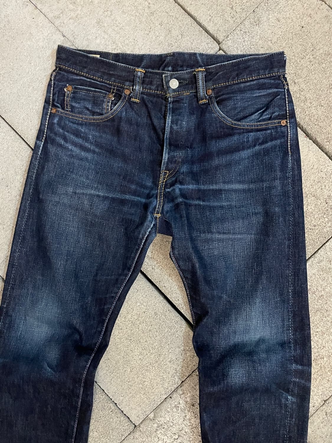 모모타로 진 0306 셀비지 데님 팬츠  상품이미지4