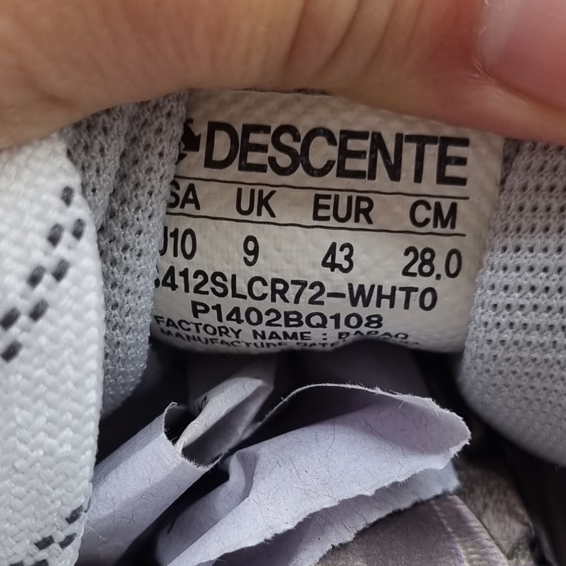 데상트 쿠키 남성운동화280 상품이미지6