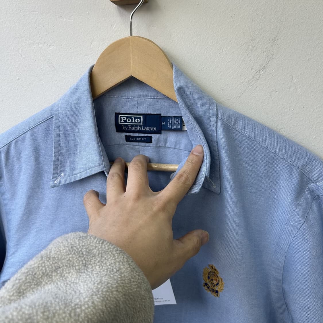 15873 - 폴로 랄프로렌 스카이블루 셔츠 상품이미지3