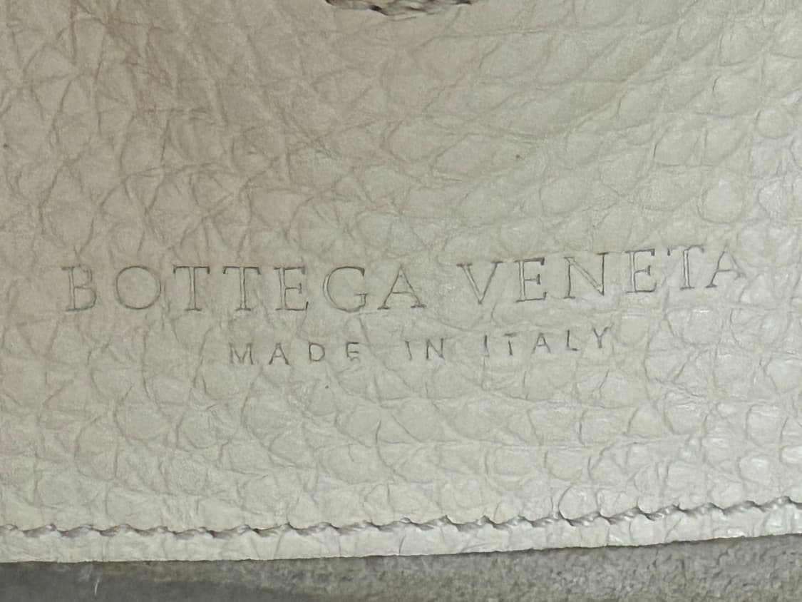 보테가베네타 화이트 레더 캄파나 호보 숄더백 상품이미지9