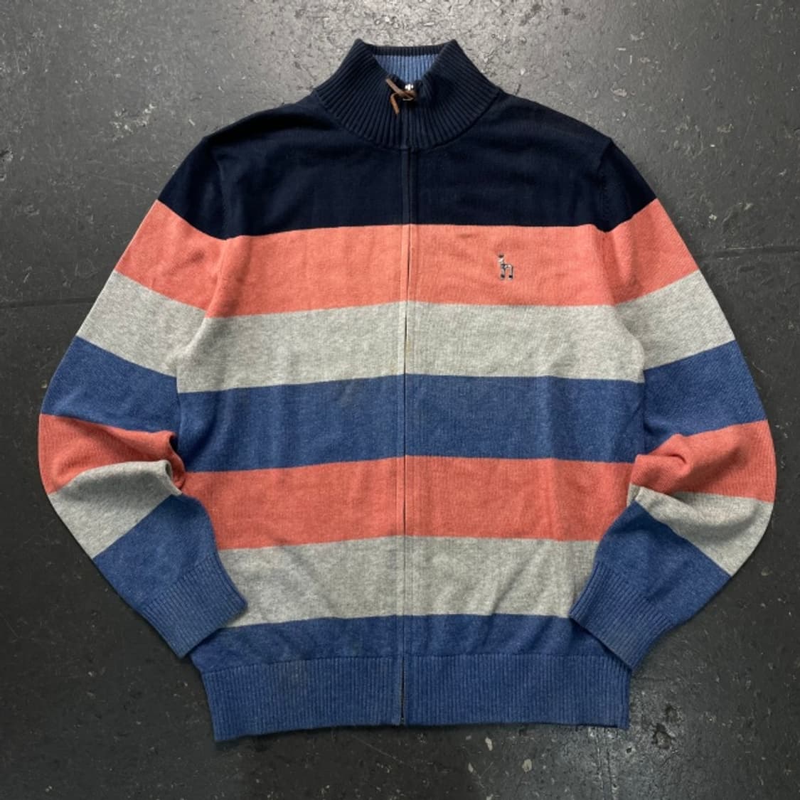 100 헤지스 니트집업 상품이미지1