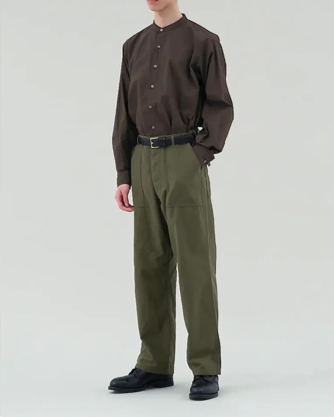 Ciota 시오타 퍼티그팬츠 카키 5사이즈 상품이미지2