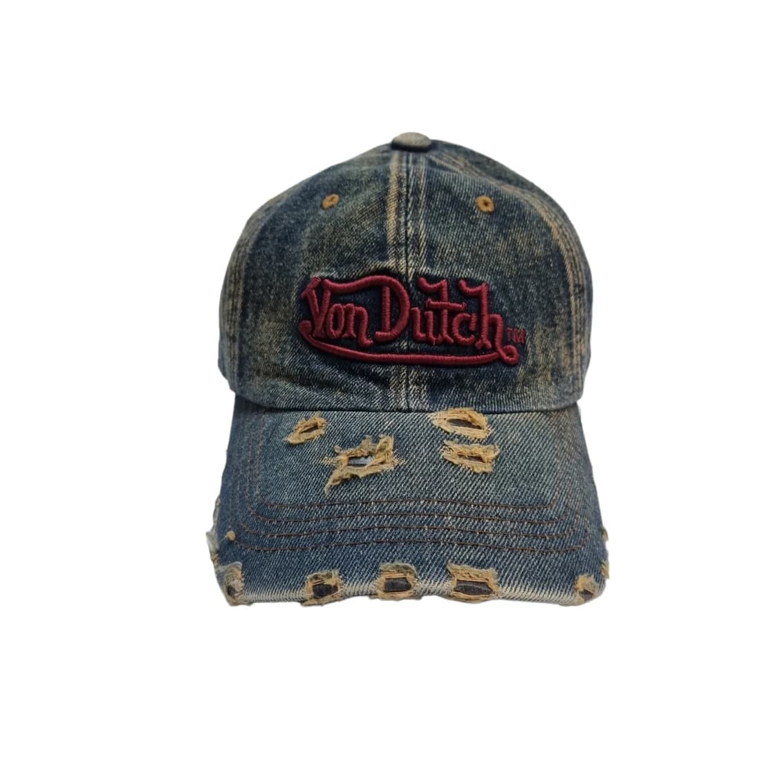 [Vondutch] 빈티지 본더치 대님 볼캡 상품이미지1