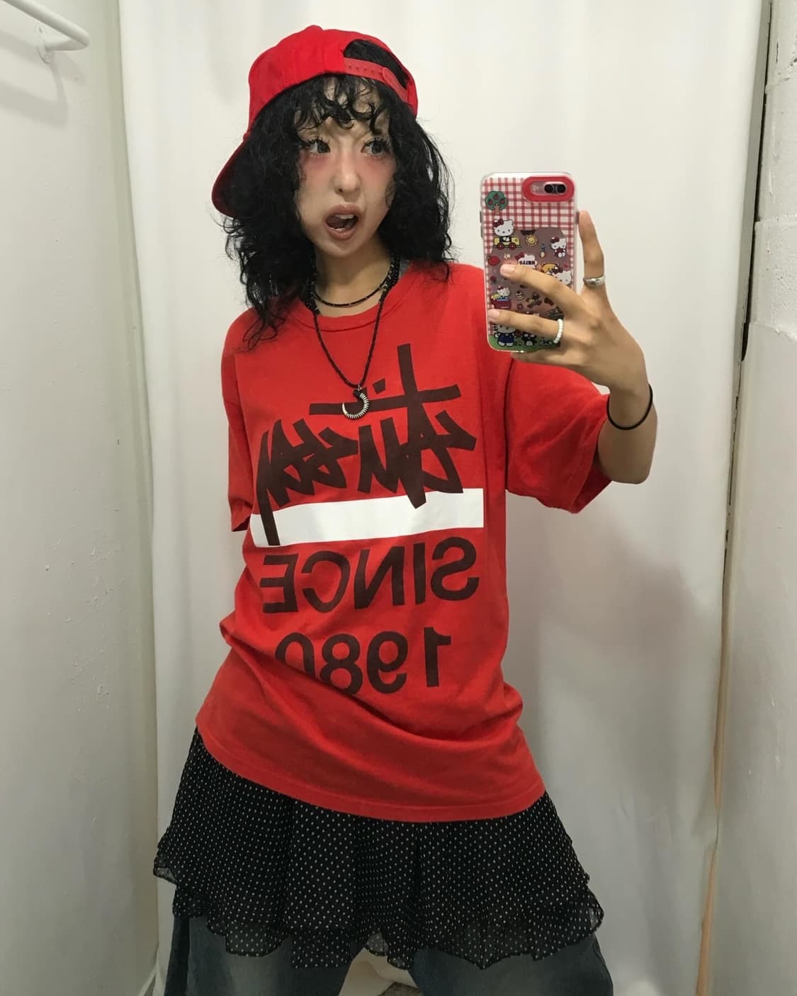 Stussy Red T-shirt 상품이미지1