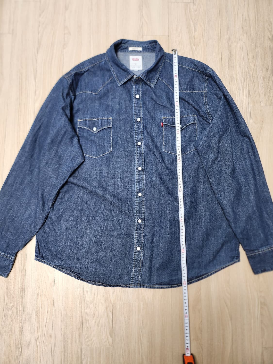 리바이스 웨스턴데님셔츠 (3XL 상품이미지6