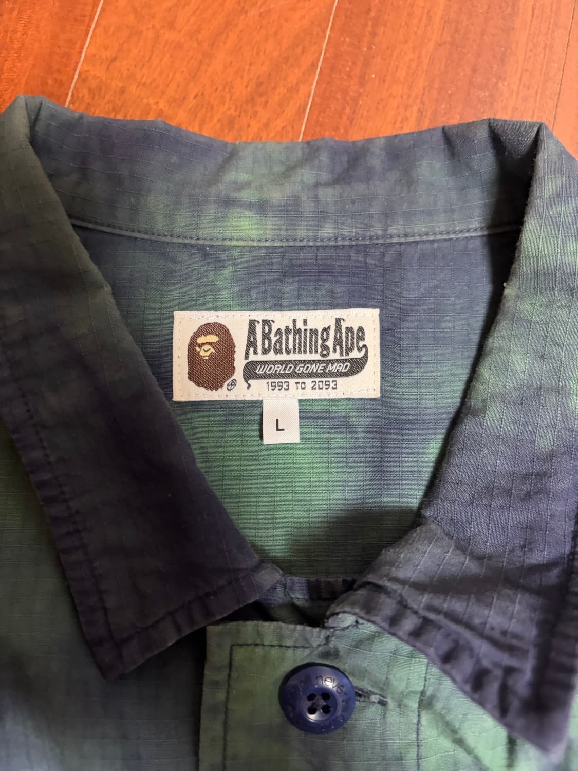 베이프 카모플라주 셔츠 상품이미지2