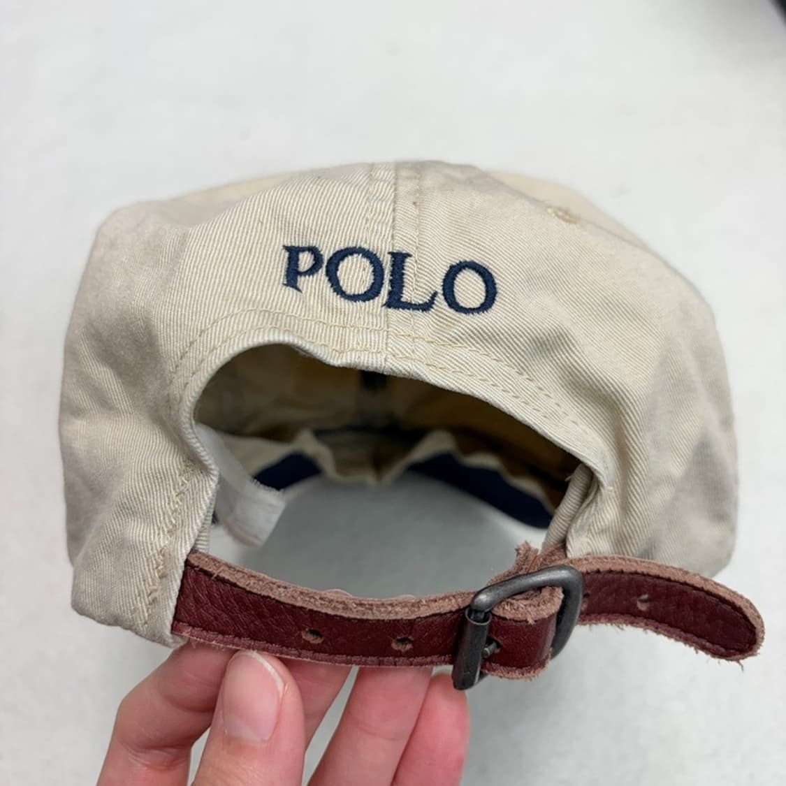 POLO 코튼 치노 베이스볼 캡 베이지 상품이미지4