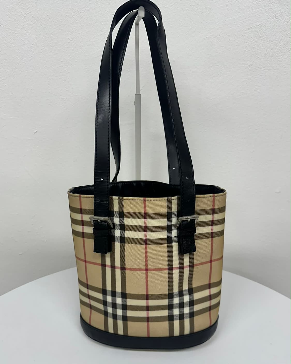 버버리 노바체크 빈티지 토트백 상품이미지4