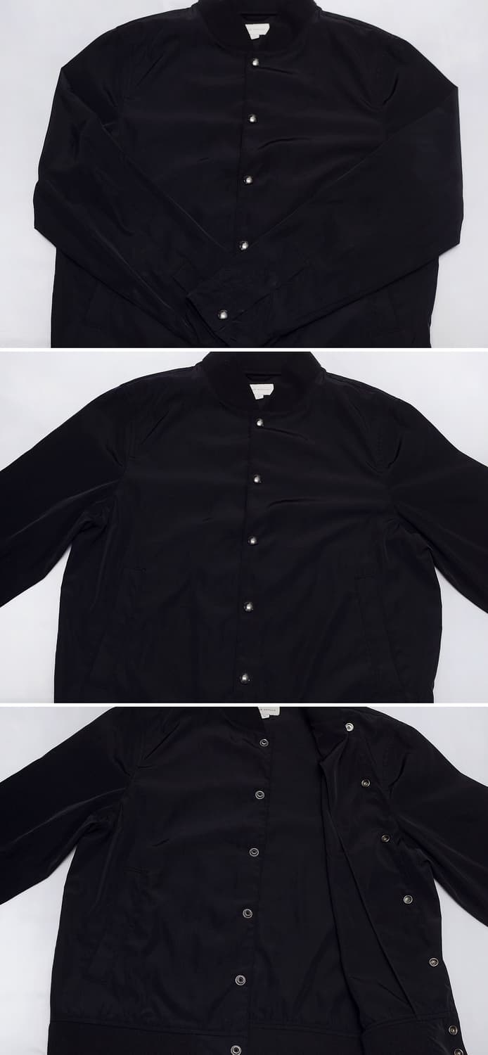 클럽 모나코 블랙 라이트쉘 버튼 블루종 자켓 (M / 100) 상품이미지6