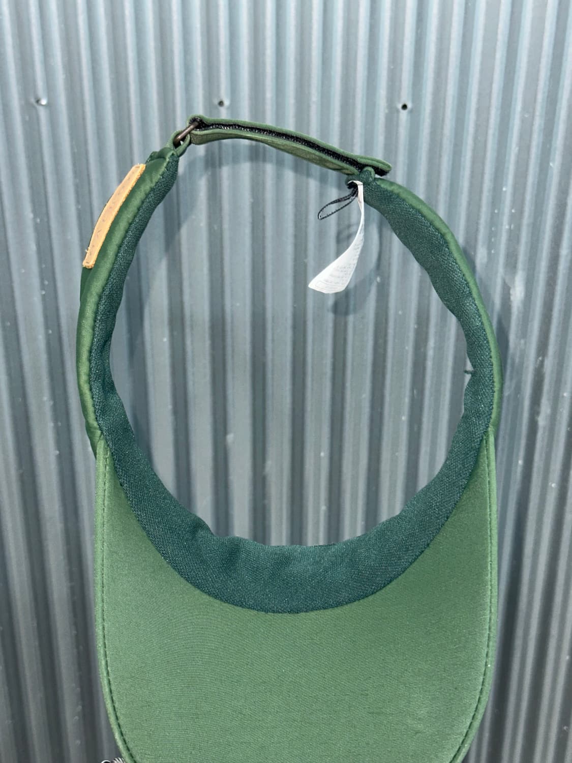 [M/L] 말본골프 스크립트 로고 썬바이저 그린 Malbon Golf  상품이미지5