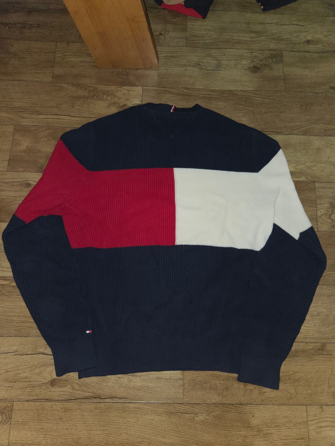 [정품]타미힐피거 빅로고 와플 니트 상품이미지2