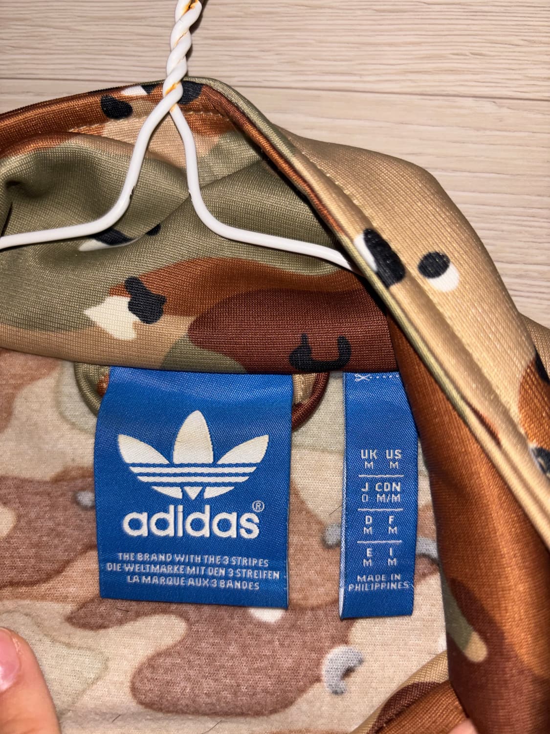 아디다스 카모 밀리터리 파이어버드 져지 m 상품이미지2