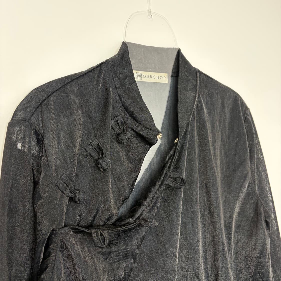 요지야마모토 워크샵 패턴 셔츠 상품이미지4