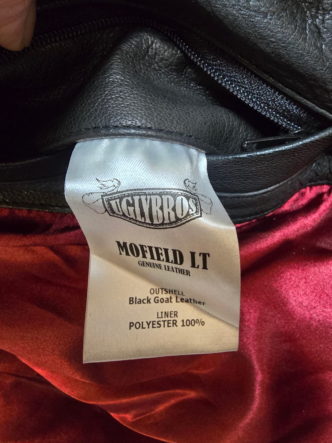 UGLYBROS 라이더 가죽 자켓 M.(새상품급) 상품이미지6