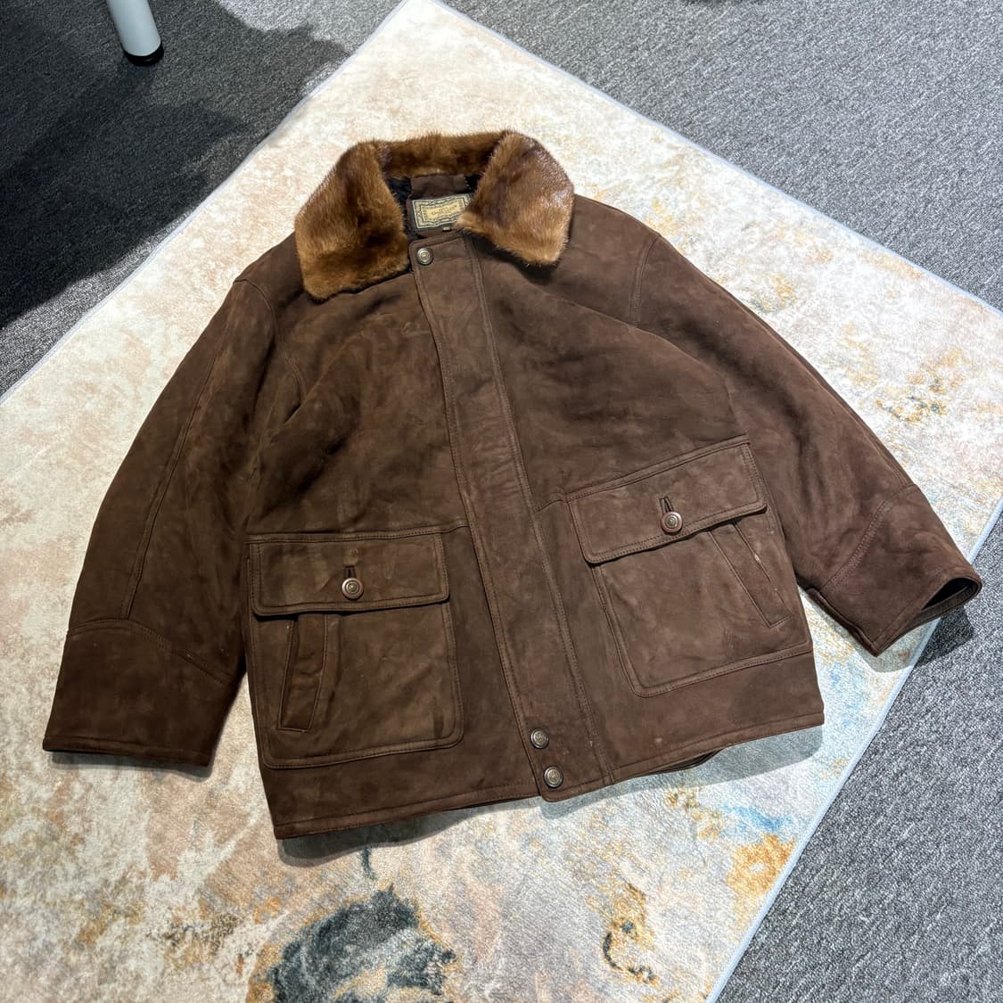 빈티지 초어 무스탕 자켓 상품이미지1