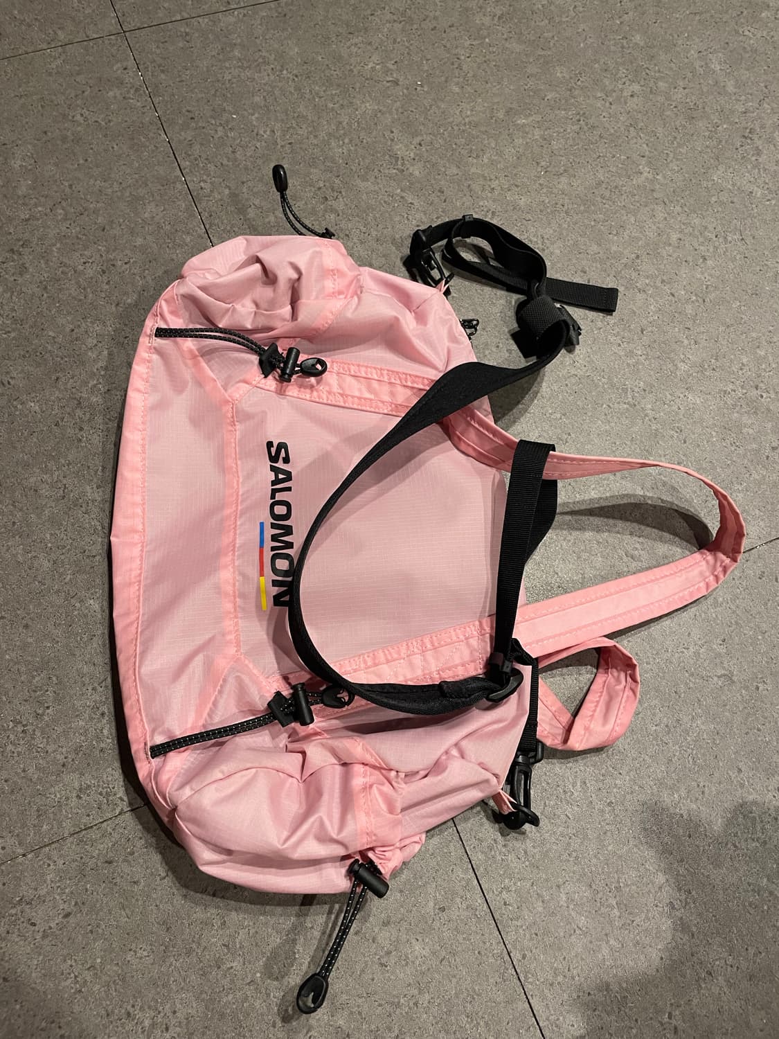 살로몬 포쉬 토트백 핑크 상품이미지1