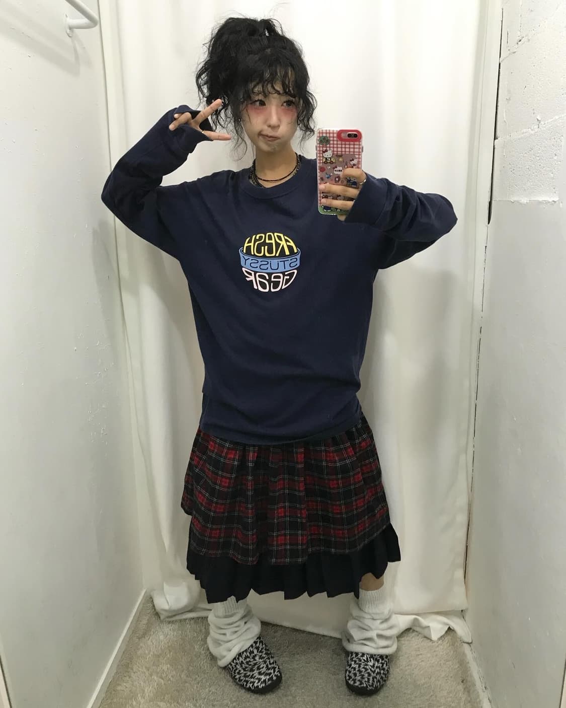 Stussy Logo Printing L/S 상품이미지4