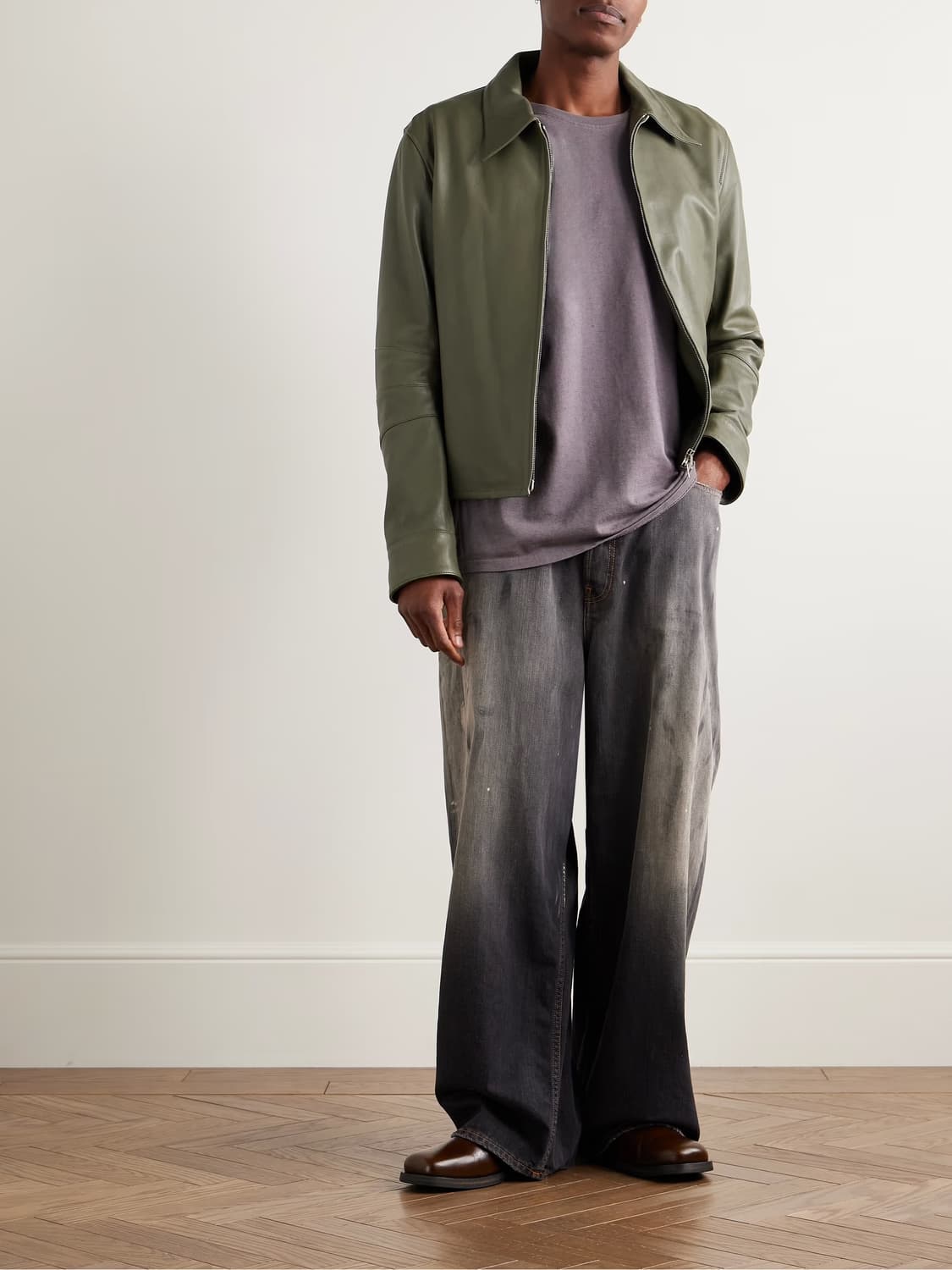 Acne studios 25SS leather jacket 상품이미지2