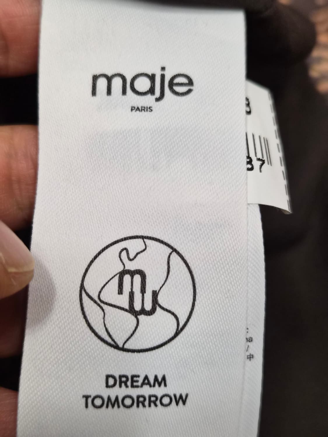 (정품) 마쥬 컷아웃 셔링 원피스 S (명품 여자 드레스 의류 옷) 상품이미지5