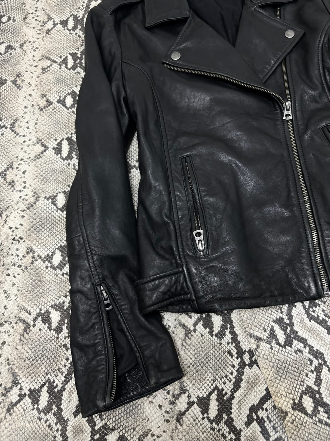 RockChic LambSkin Buckle Jacket 상품이미지2