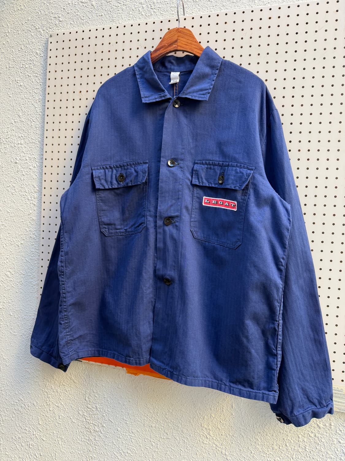 OLD VINTAGE 2 POCKET HBT 헤링본트윌 프렌치워크자켓 상품이미지4