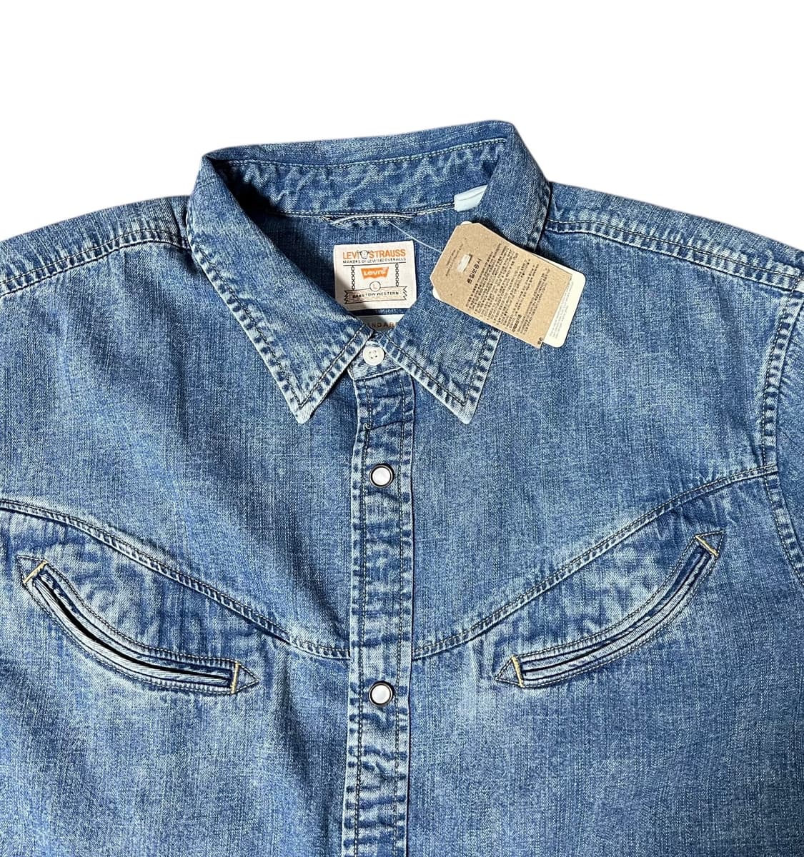 (새상품) 리바이스 Barstow 웨스턴 데님 셔츠 상품이미지5