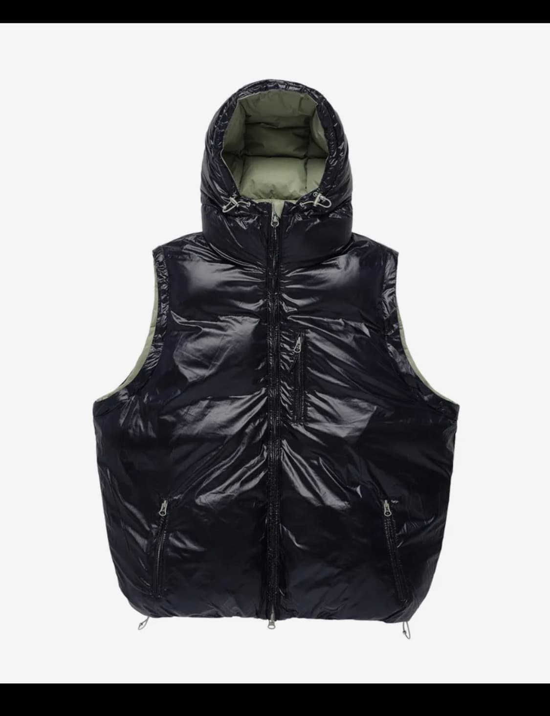 더바이닐하우스 리버시블 패딩 M 상품이미지4