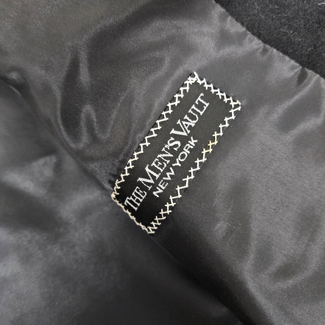 검정색 캐시미어100 롱 코트 자켓 남자100~105 상품이미지8