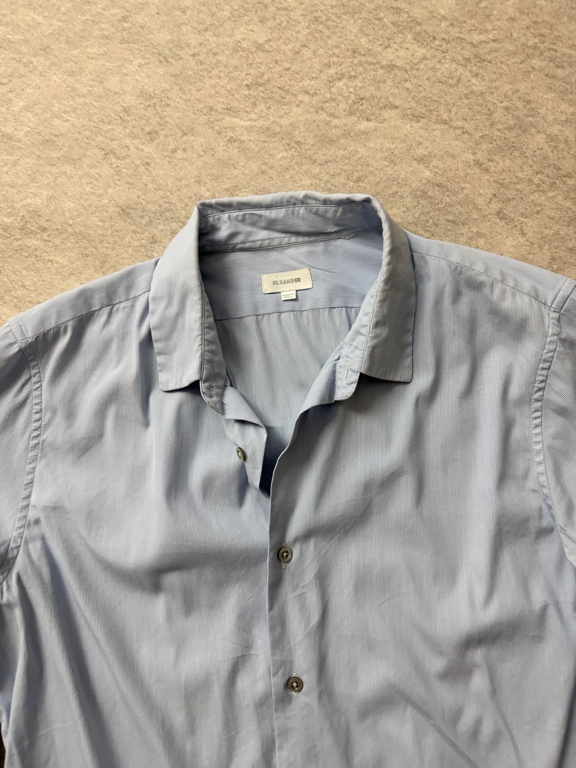 질샌더 스트라이프 셔츠 상품이미지3