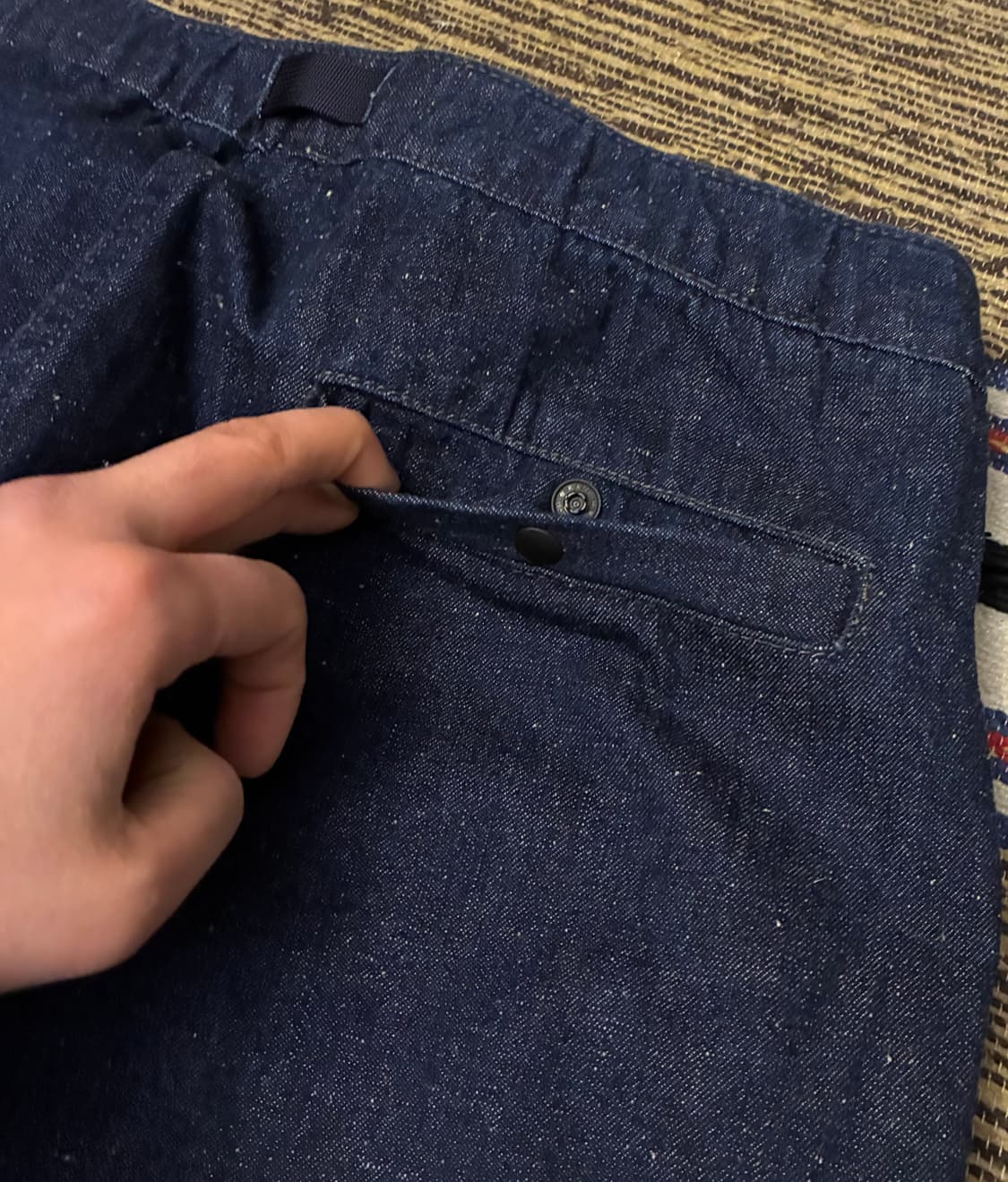 (M/32)J crew 제이크루 neppy 데님 벨티드 이지팬츠  상품이미지7