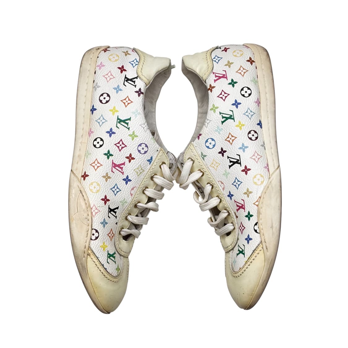 루이비통 36.5 멀티 화이트 스니커즈 상품이미지3