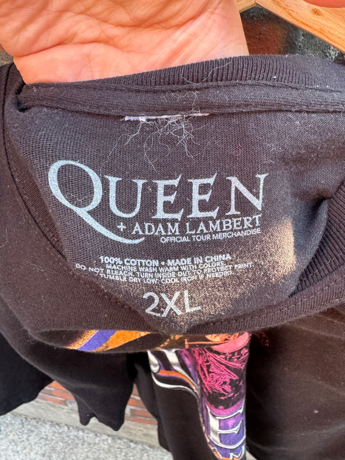 퀸 랩소디 밴드 투어 반팔티셔츠  상품이미지4