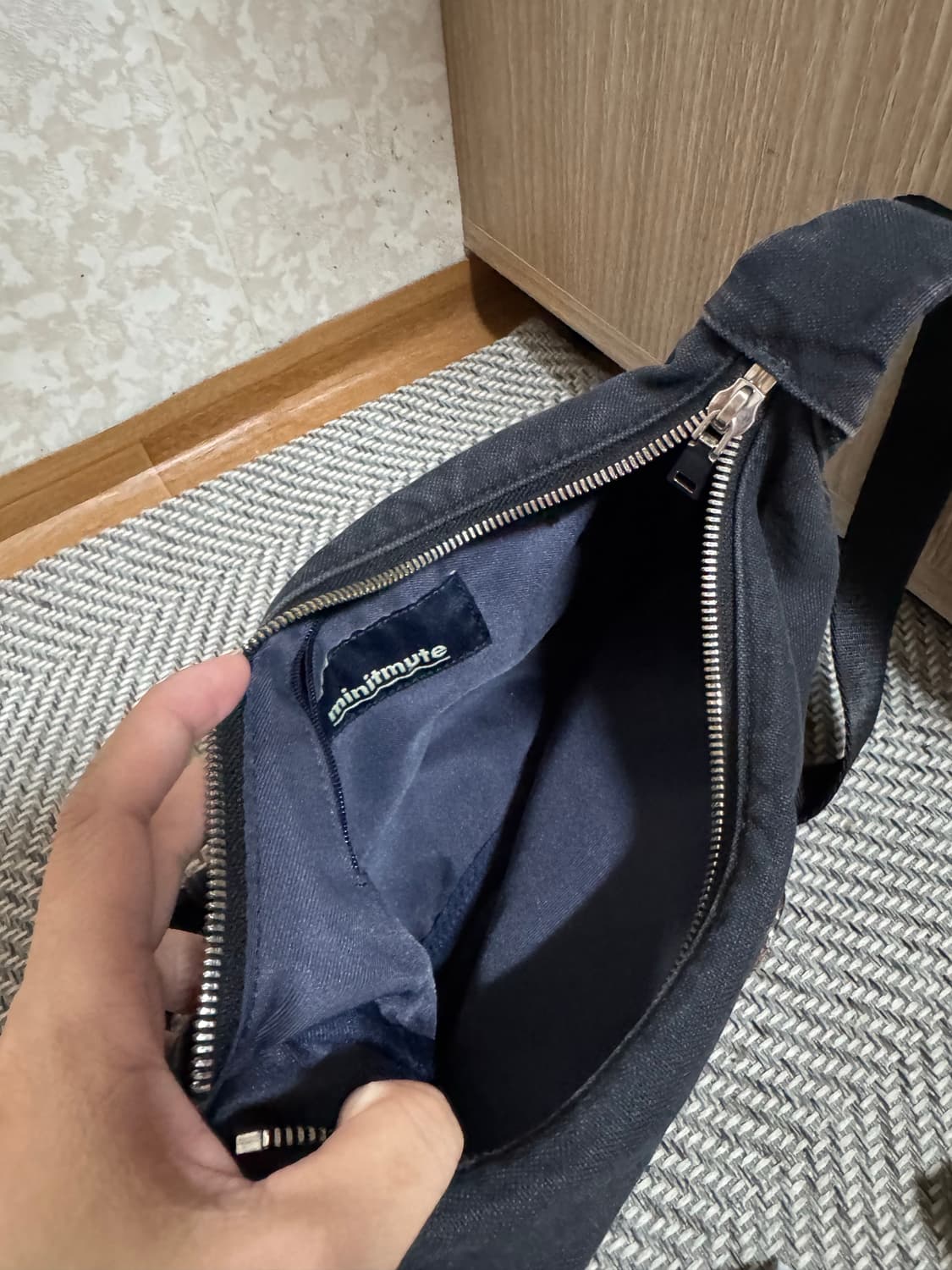미닛뮤트 클로웨이스트 WASHING BLACK 상품이미지7