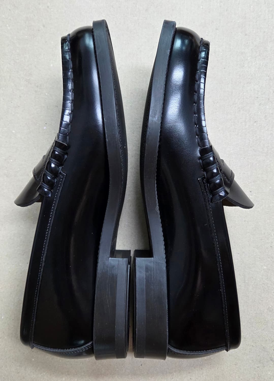 하루타 소가죽 페니로퍼 HS-906_BLACK 상품이미지3