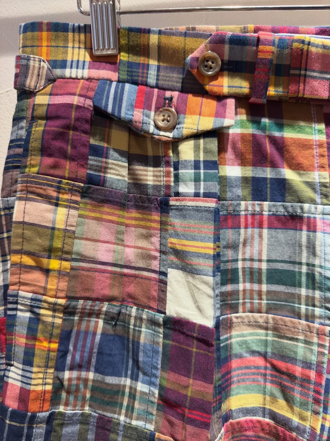 폴로 마드라스 패치워크 트라우저 상품이미지3