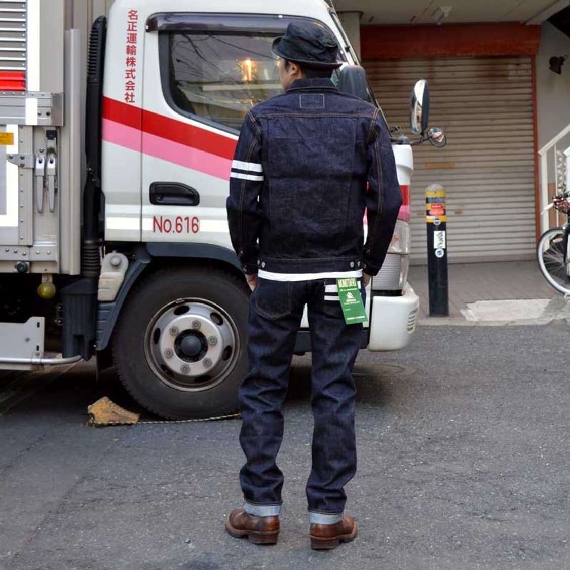 모모타로진 2세대 데님자켓 38사이즈 상품이미지2