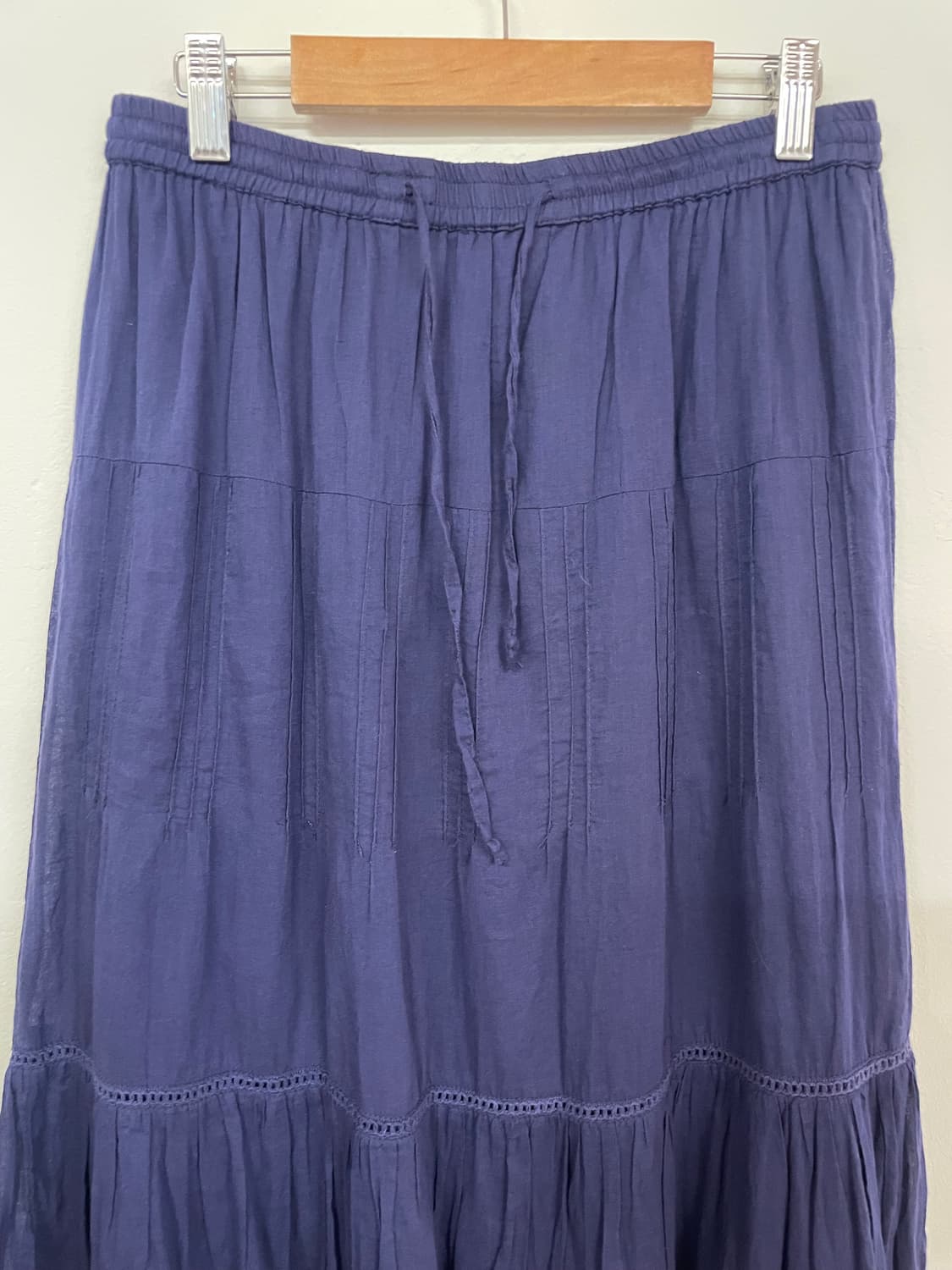 Navy ruffle skirt 상품이미지2