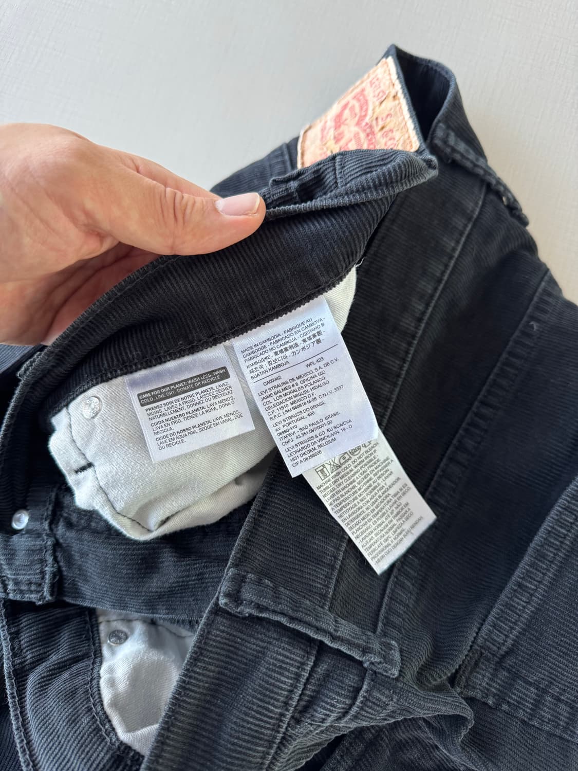 리바이스 514 코듀로이 팬츠 상품이미지4