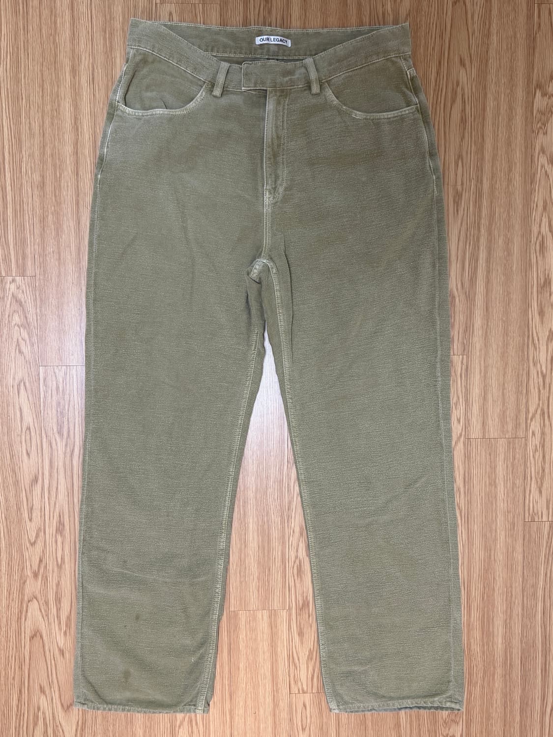 Our legacy khaki Green Brushed Cotton 상품이미지1