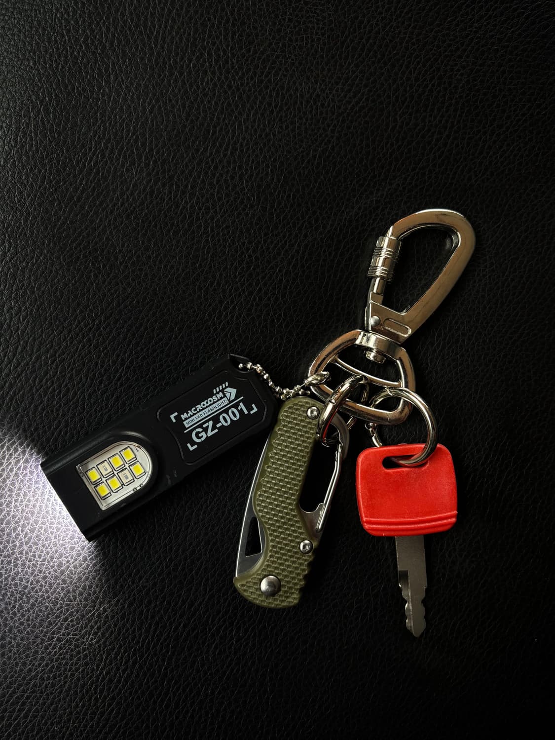 vintage keyring (camping master) 상품이미지2