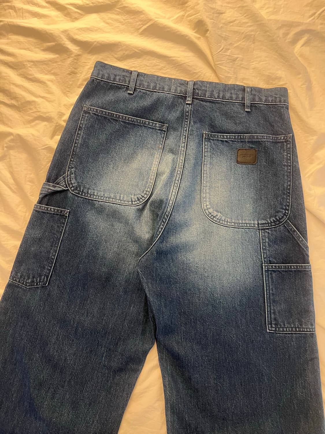 john mason smith 11.5oz 더블니 데님 팬츠 32 상품이미지4