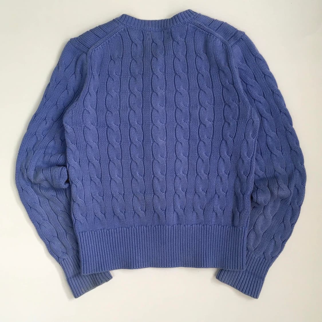 폴로 랄프로렌 신형 큐알택 케이블 걸즈 니트 가디건(S) 상품이미지6