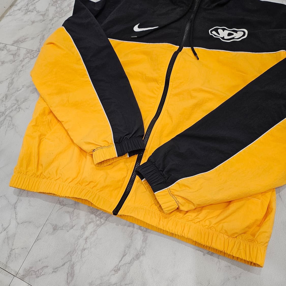 나이키클럽 빅로고 옐로우 배색L 상품이미지4