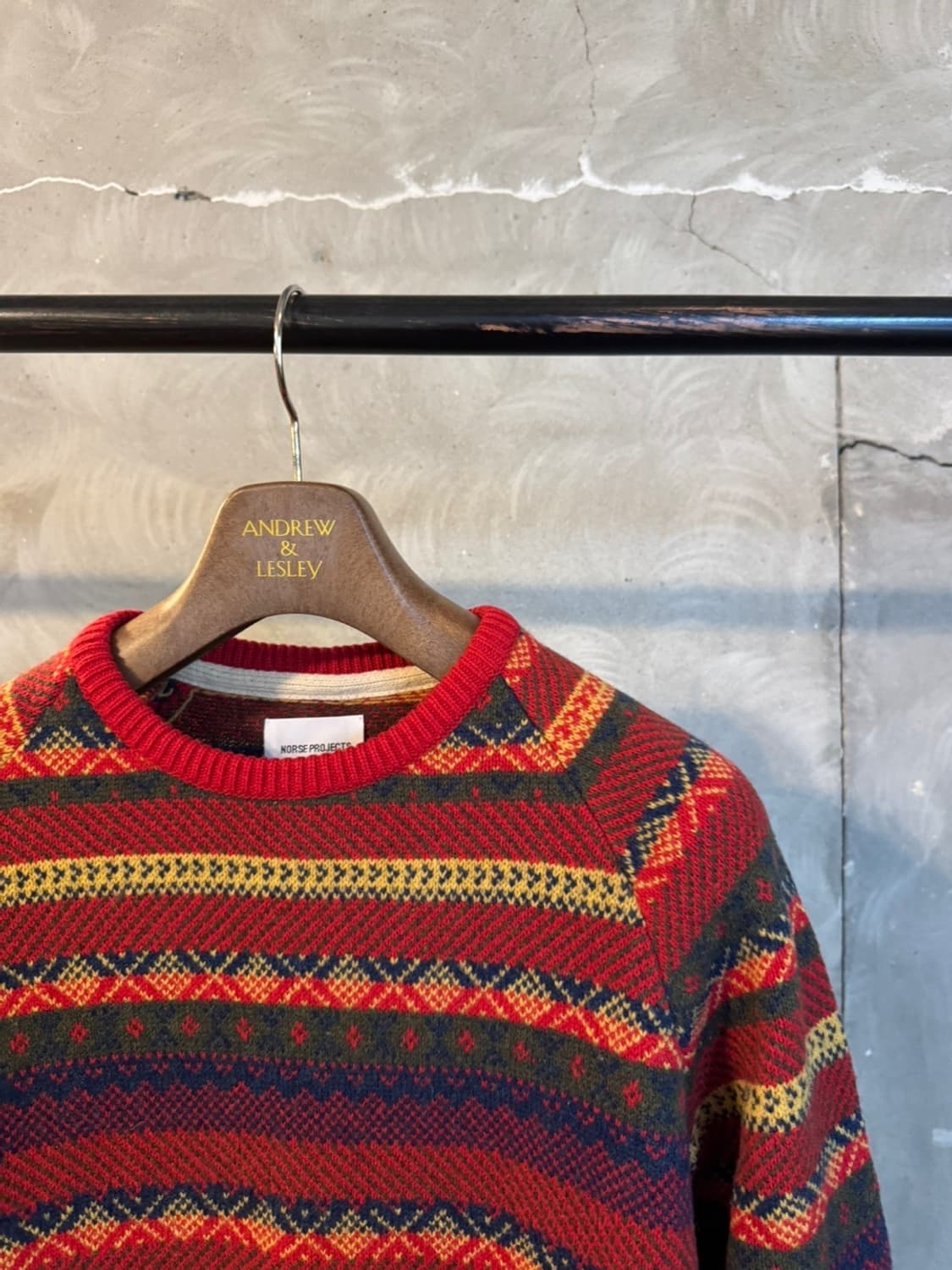 노스프로젝트 페어아일 니트 100 상품이미지3