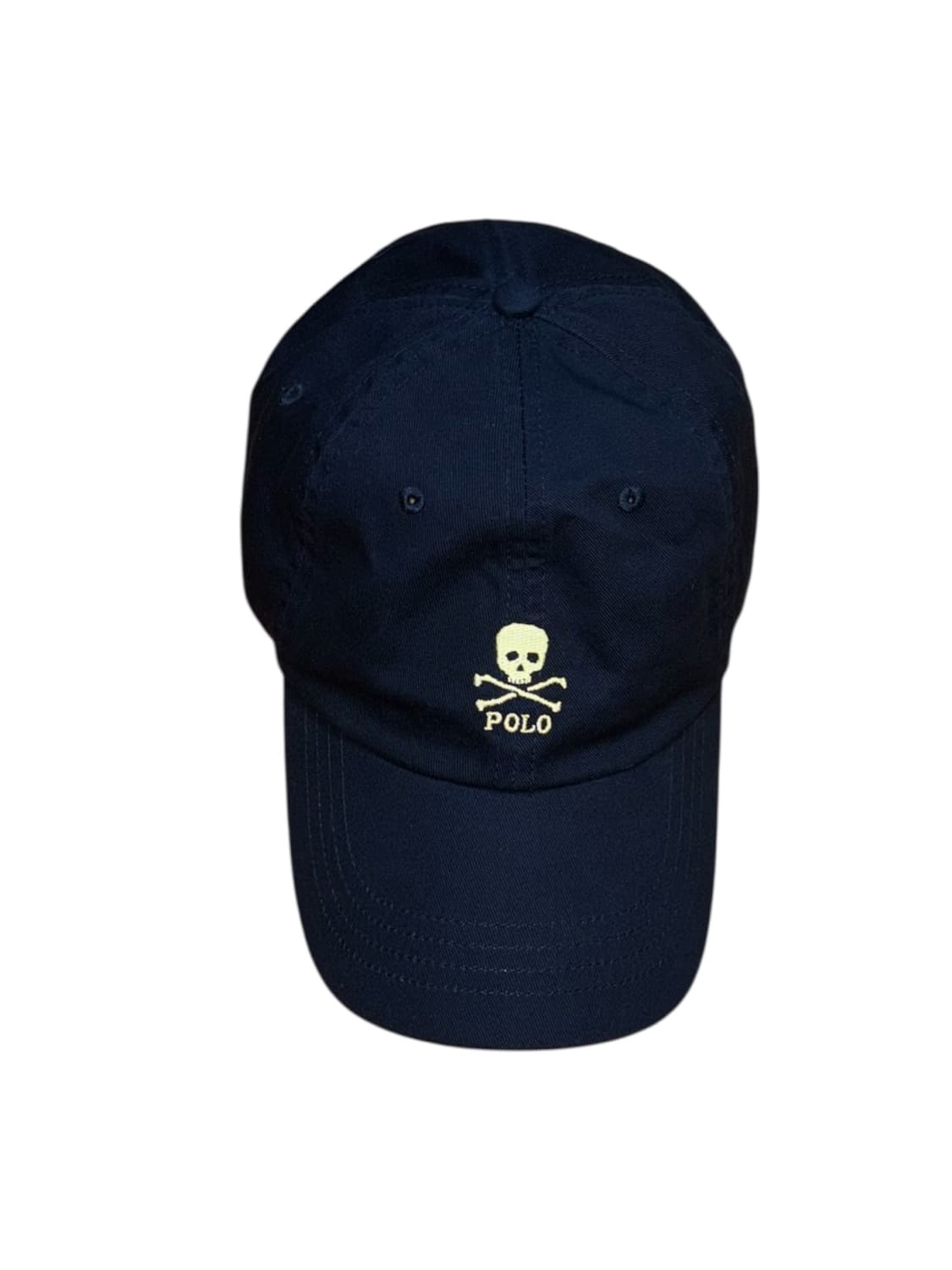 폴로 랄프로렌 스컬 치노 볼캡 네이비( qr인증) 상품이미지1
