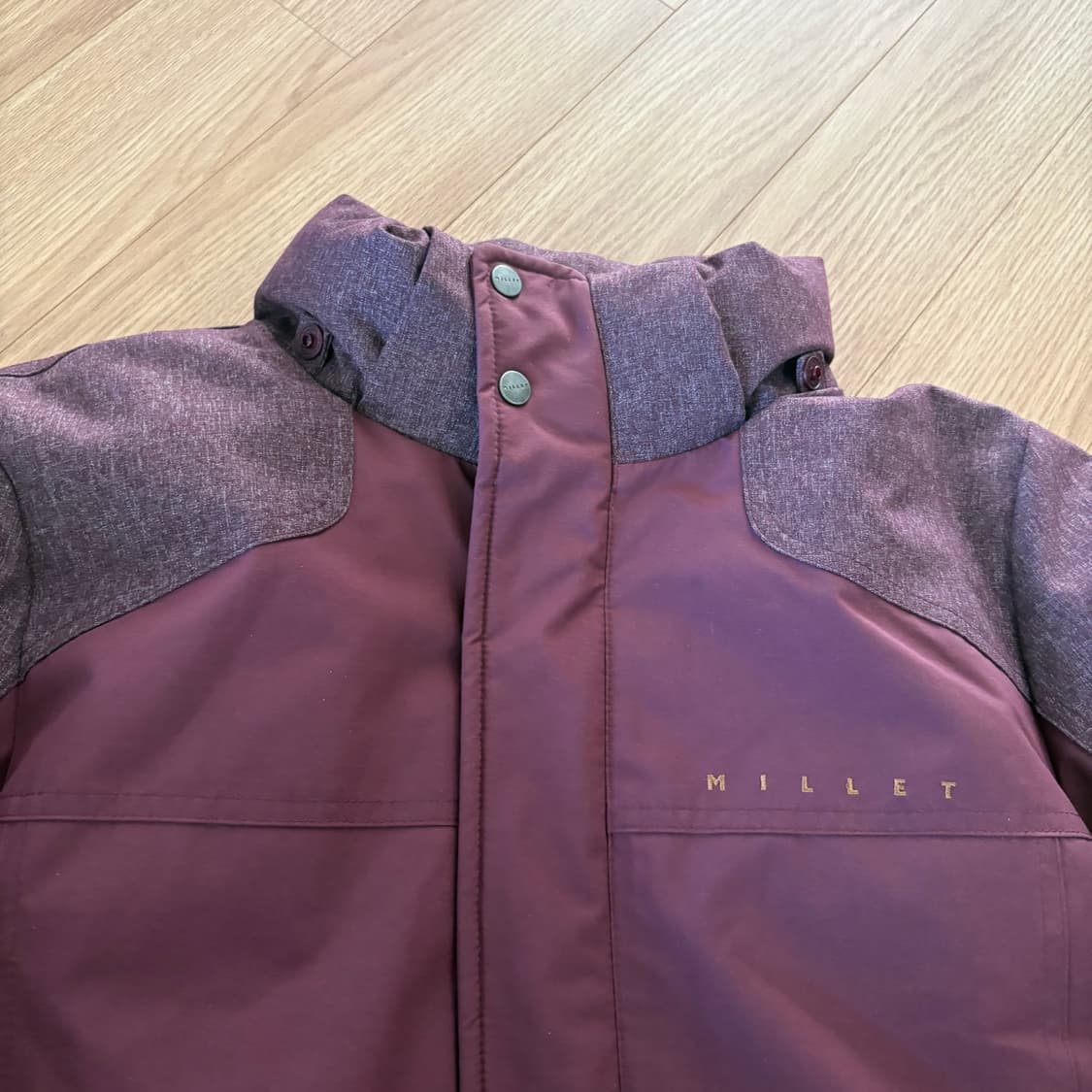 밀레 여성용 LD 트러블 덕다운 롱패딩 점퍼 100 상품이미지3