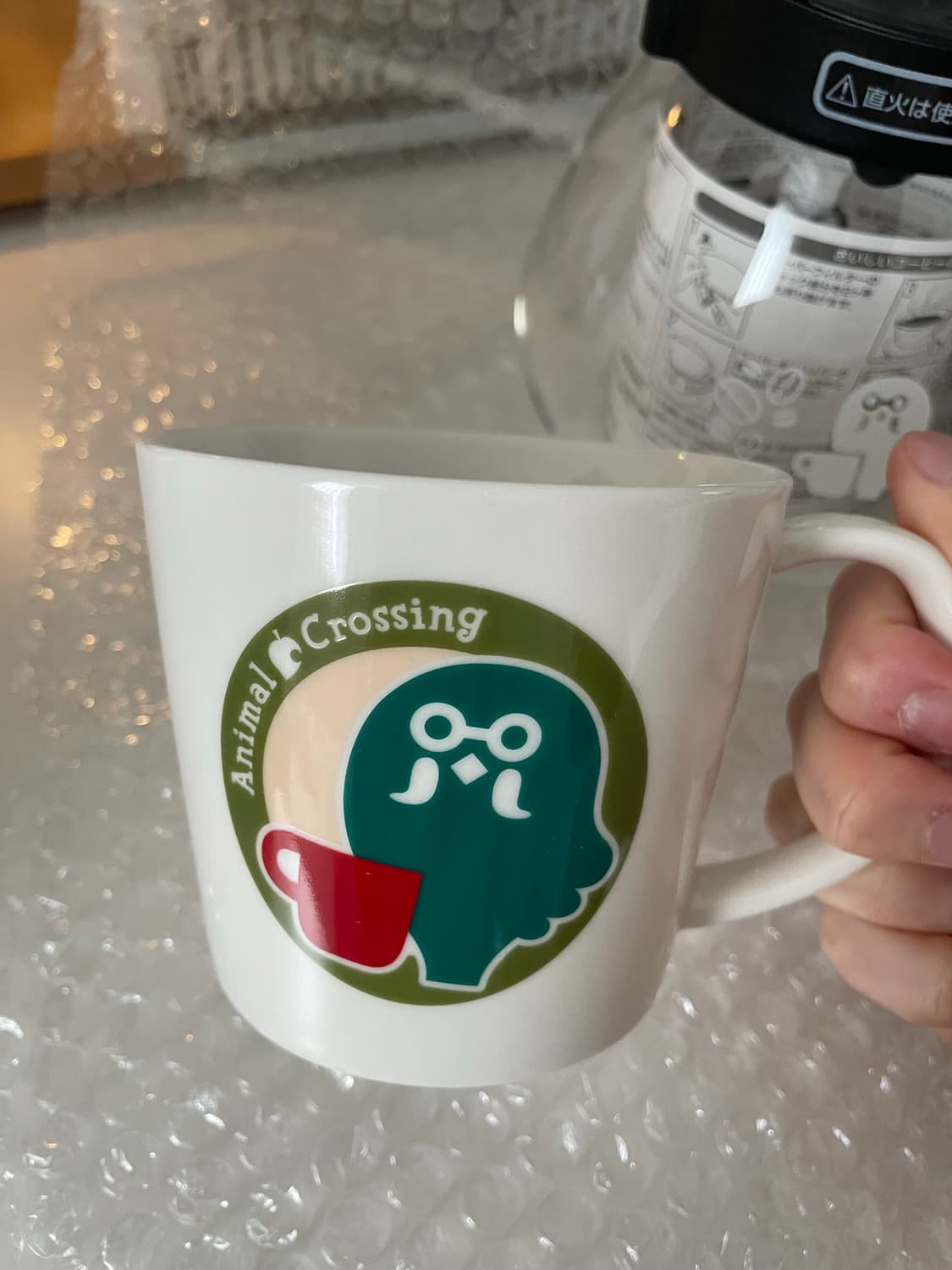 (미사용 새상품) 동물의숲 마스터 커피서버 풀세트 모동숲 고전 빈티지 상품이미지7