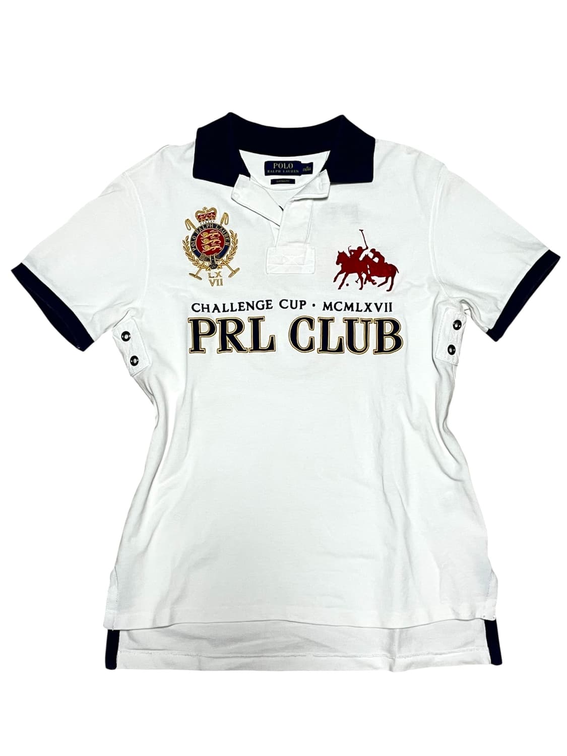치프키프st 빈티지폴로랄프로렌클럽 PRL CLUB 더블빅포니반팔카라티셔츠 상품이미지3