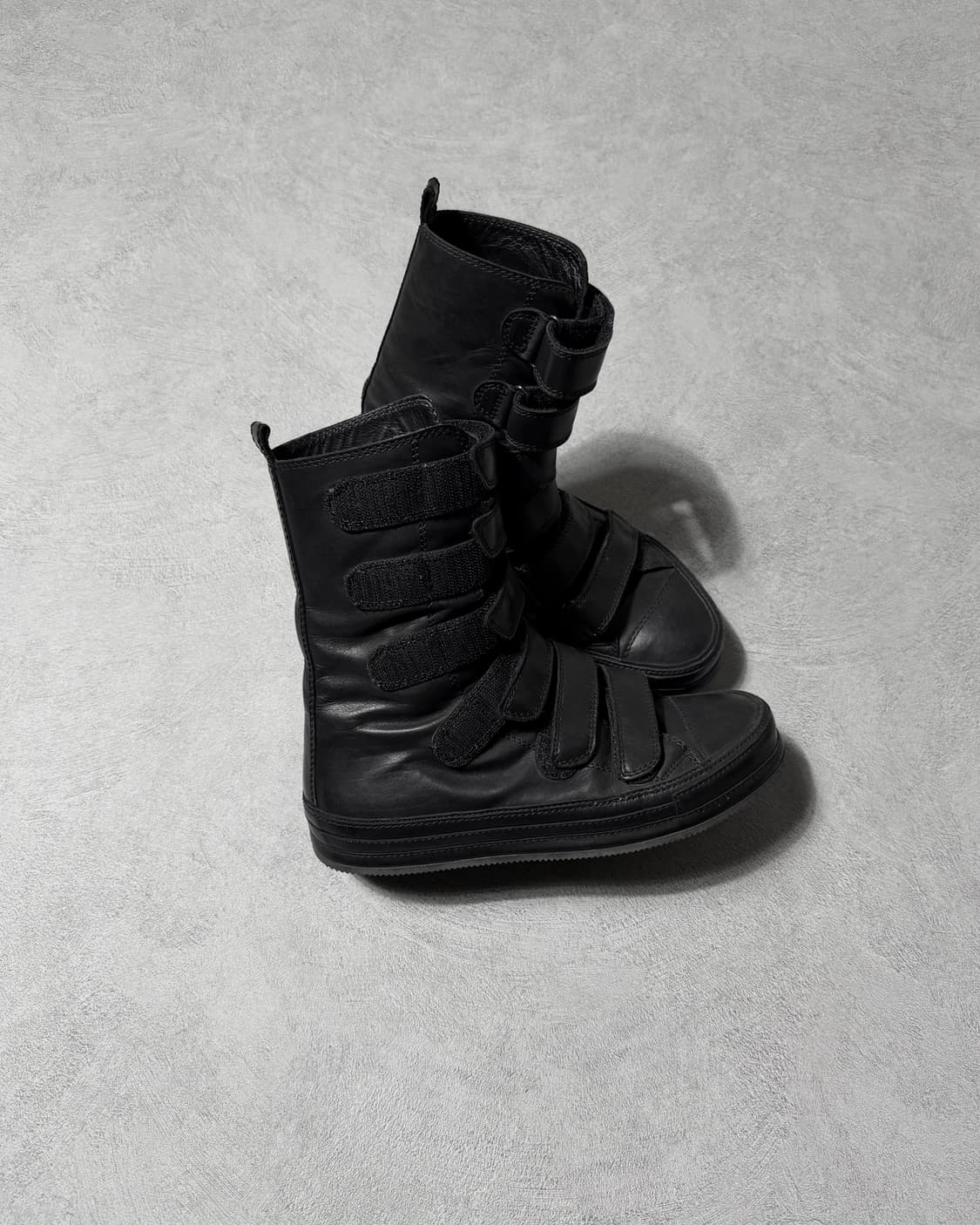 앤드뮐미스터 카프스킨 벨크로 하이탑스니커즈 상품이미지3